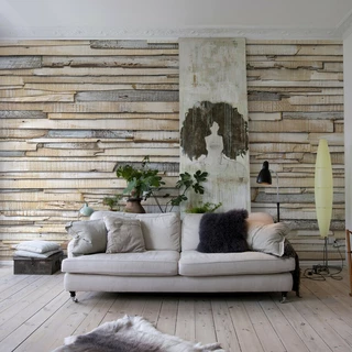 Whitewashed Wood